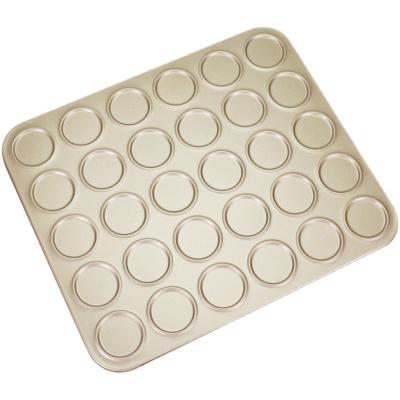 China 30-Piece Non-Stick Baking Sheet Macaron Cookie Bakery Mould With Customized Request for sale