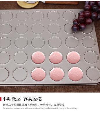 China Personalización Macaron no adhesivo sartén fácil de soltar y bandeja de limpieza en venta