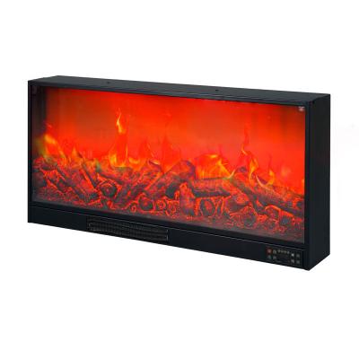 China Adjustable Thermostat Built-In Humidifier 3D Atomized Fireplace With Artificial Flame for sale