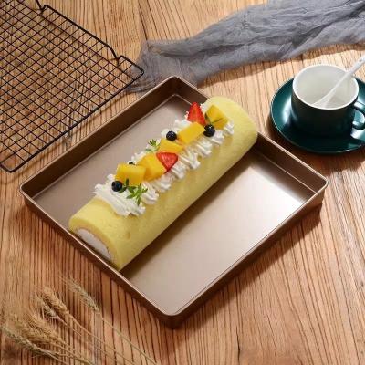 中国 Premium Non-Stick Square Baking Tray for Perfectly Even Cakes 販売のため