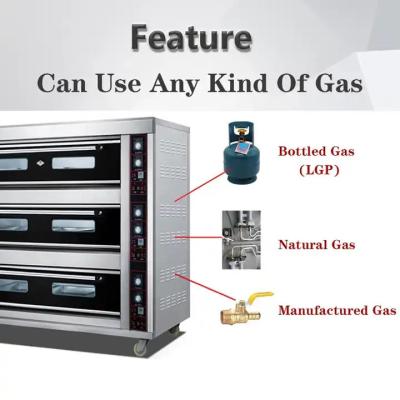 China MFA-412L Gas Oven With GAS-123 And Knobs Control Type for sale