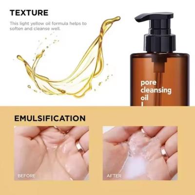 China OEM Maquillaje para la piel grasa Eliminator de exfoliación Maquillaje hidratante Aceite de limpieza para caspa negra en venta