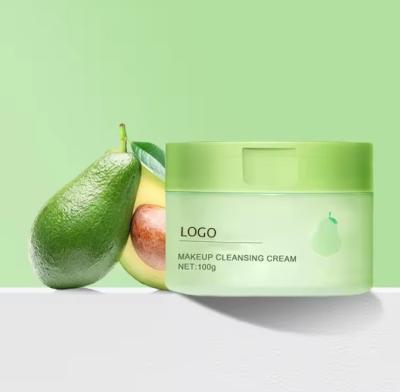 China Eliminador de maquillaje hidratado Bálsamo de limpieza de aguacate orgánico Bálsamo de limpieza de maquillaje en venta