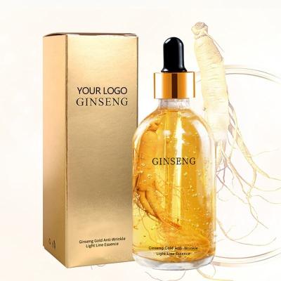 Chine Serum pour le visage en or liquide pour les rides Ginseng Essence d'or Polypéptide sérum rajeunissant à vendre