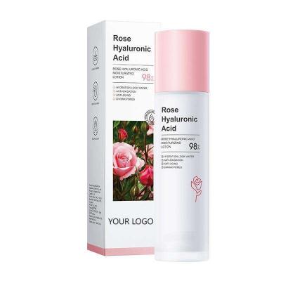 China Rose Moisturizing Face Lotion Natural  Whitening Key Facial Skincare Lotion for sale