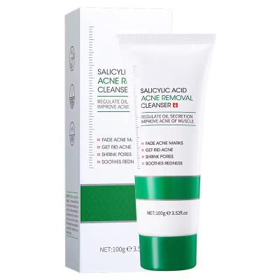 China Ácido salicílico, limpador facial de poros, exfoliante, limpador facial de casca preta à venda