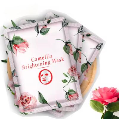 Cina Maschera naturale nutritiva Maschera idratante Maschera di camelia Essenza Riparazione Maschera facciale in vendita