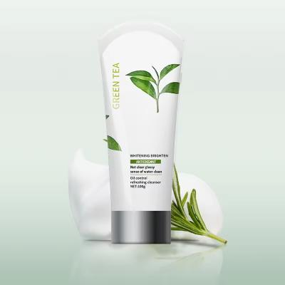 China Natural Te verde personalizable limpiador facial antioxidantes aminoácidos lavado facial en venta