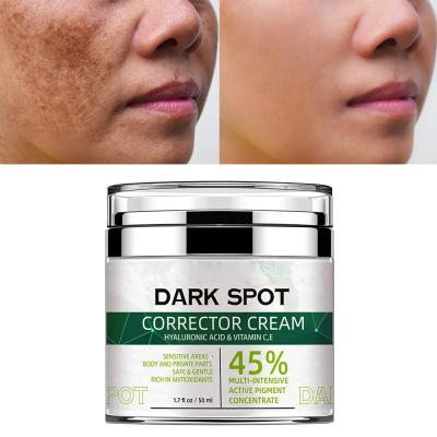 China Cara Pecas Negras Acné Desvanecer Manchas Oscuras Eliminación Corrector Crema Blanqueadora en venta