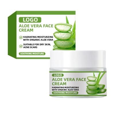 Cina Crema naturale idratante Vitamina E Aloe Vera Crema anti-invecchiamento per il viso in vendita