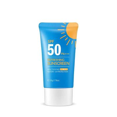 China Protector solar maquillaje blanqueador protección UV SPF 50+ Pa+++ Crema hidratante para el rostro y el cuerpo en venta