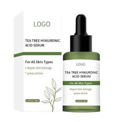 China Tea Tree Sensitive Skin Glow Gezichtsserum Hyaluronzuur Serum voor gezichtsbleek Te koop