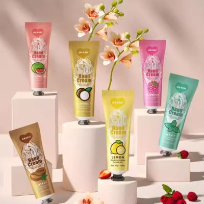 China Bleaching Bio Feuchtigkeitscreme Handcreme Anti-Trocknen Cracking Hydratisierende weiche Haut Lotion Duft Handcreme zu verkaufen