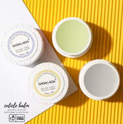 China Fabrikpreis Bio-Nägelpflegecreme Natürliche Nagelreparatur Balsam Duftende Handbutter Feuchtigkeitscreme Trockene Nägel zu verkaufen