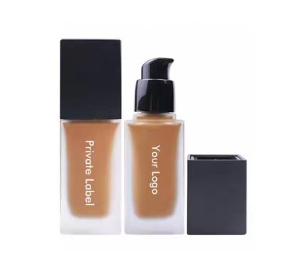 China OEM / ODM Makeup Foundation Matte Natural Waterproof Matt Liquid Makeup Private Label Foundation for Women for sale