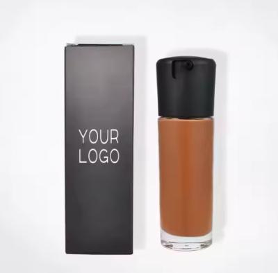 China OEM / ODM Private Label Makeup Oil Free Vegan Moisture Matte Foundation Full Coverage Waterproof Liquid Foundation Wholesales for sale