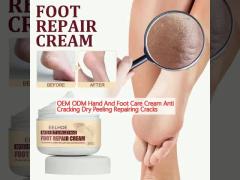 OEM ODM Hand And Foot Care Cream Anti Cracking Dry Peeling Repairing Cracks