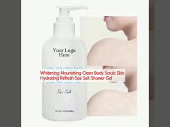 Whitening Nourishing Clean Body Scrub Skin Hydrating Refresh Sea Salt Shower Gel