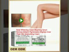 Body Whitening Cream Bleaching Serum Remove Melanin Pigmentation Brighten Inner Thigh Skin Moisturizing Cream