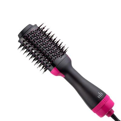 China Safe and High Quality Private Label One Step Hot Air Comb and Curling Iron 3 in 1 Hair Straightener Brush for Ladies Hot Air Hair Dryer for sale