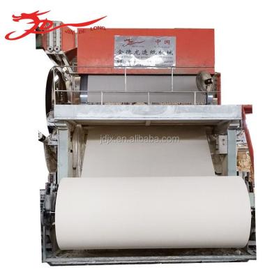 China Factory Toilet Paper Machine Price Large Paper Making Cylinder Mold Making Machine Napkin Paper for sale