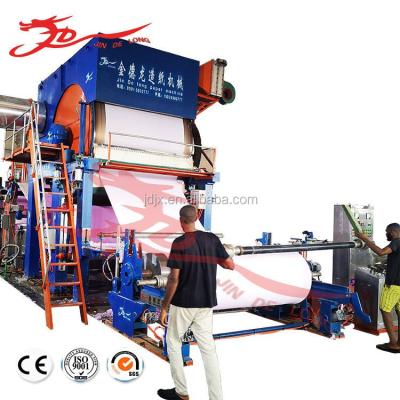 China Factory Full Automatic Toilet Paper Making Tissue Napkin Paper Printing Machine for sale