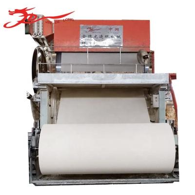 China Factory Nigeria Waste Paper Recycling Machine Jumbo Roll Tissue Paper Production Line for sale