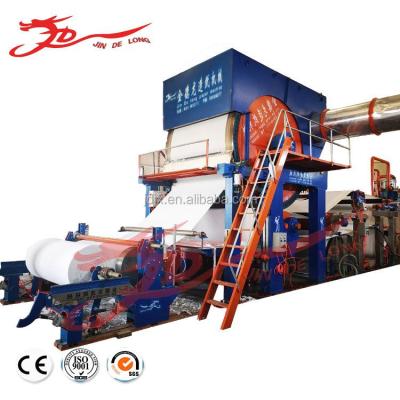 China Factory Type 787-1575 Mm Small Waste Paper Toilet Making Machine Line In China for sale