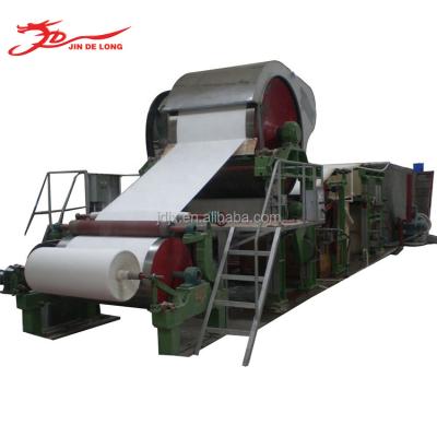 China Factory Machine For Making Paper Machine Tissue Paper Toilet Paper Roll Line Factory for sale