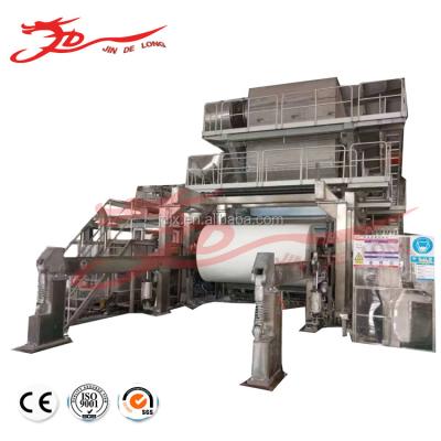 China Machines whole machine production jindelong soft crescent tissue toilet paper machine for sale for sale