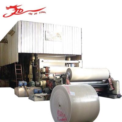 China Factory Waste Cardboard Paper Recycling Paper Pulp Machine To Corrugate for sale