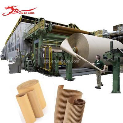 China Factory Kraft Paper Machine Double Layer High Output Corrugated Forming Machine for sale