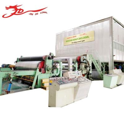 China Factory Two Fourdrinier Production Machinery Corrugated Cardboard Machine For Paper for sale