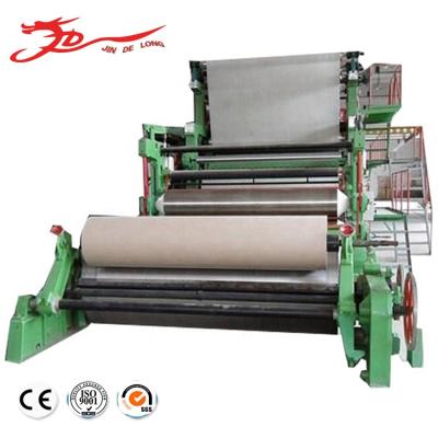 China Factory Kraft Liner Paper Corrugated Paper Making Machine For Sale for sale