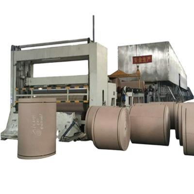 China Factory Corrugated Sheet Protection Kraft Paper Machine Production Line for sale