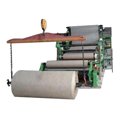 China Factory Double Yarn Waste Wrapping Paper Making Machine for sale