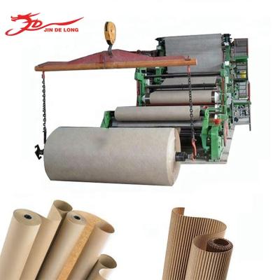 China Factory Used Automatic Slitter For Kraft Paper Roll Making Machine for sale