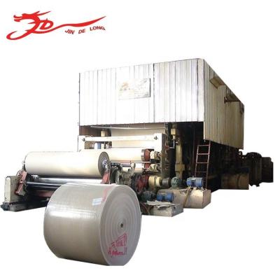 China Factory Honeycomb Kraft Liner Paper Making Machine Rail for sale