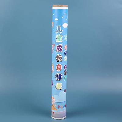 China High Quality Custom Recycled Packaging Materials Badminton Container Cylinder Paper Recycled Red Tube for sale