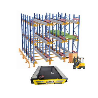 China Corrosion Protection Warehouse Storage Radio Shuttle Rack Heavy Duty Racking for sale