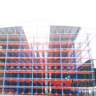 China Corrosion Protection Warehouse Storage Rack Support Building Clad Heavy Rack Building System for sale