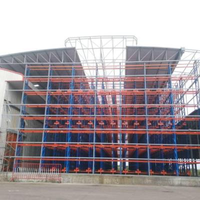 China Corrosion Protection Building With Clad Support Structure Rack Warehouse Smart Warehouse Systems for sale