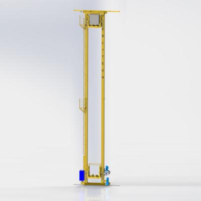 China < =1500kg double column stacker crane for automatic air surveillance radar storage and retrieval system for sale