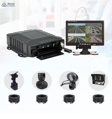 China Support 4G GPS WIFI Citops 4g 1080p 4ch car/bus/truck/vehicles 4ch mdvr cms server 8 channel mobile dvr kit with gps 4g wifi mobile dvr for sale