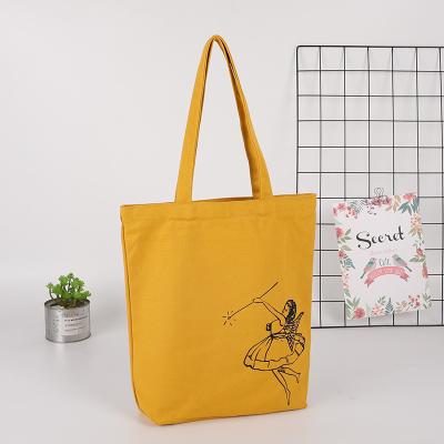 China 2021 Hot Sale Recyclable Customized Organic Logo Cotton Canvas Tote Pad Printing Bag for sale