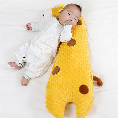 China 100% Portable Toy Strap Safety Cotton Nest Baby Animal Pillows Soft Comfortable Newborn Infant Breathable Wholesale Cartoon PORTABLE for sale