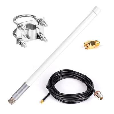 China White Lora Antenna Factory Supply 868Mhz 915Mhz 6dbi Lora Fiberglass Antenna With N Male Connector 40cm Glonass Fiberglass Antenna for sale