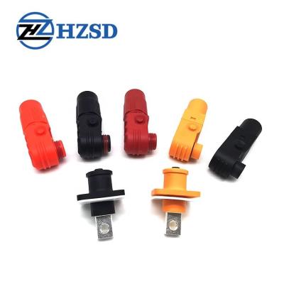 China High Voltage Type 60a - 350a Screw Crimp Plastic Power Storage Power Bank External Plug Terminal Connectors for sale