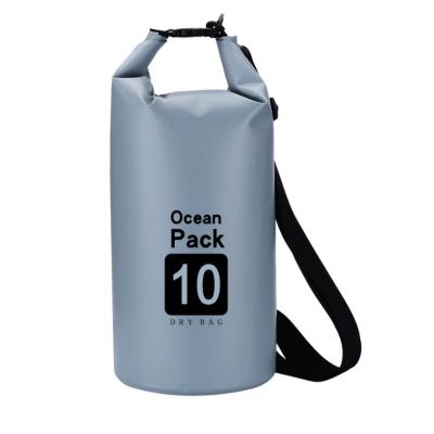 China 5L~30L PVC Ocean Pack Dry Bag Waterproof Lightweight Outdoor Waterproof Dry Bag With Shoulder Straps for sale