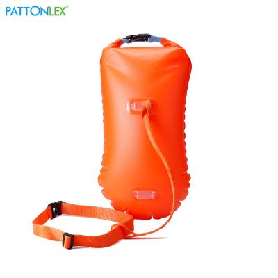 China PATTONLEX Safe and Comfortable Waterproof Dry Bag, Buoy Safety Ultralight Swimming Float for Open Water Triathletes, Kayaking, Snorkeling, Surfers, Beach for sale